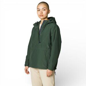 Eastern Mountain Sports Aztec Anorak Women's Size L VTG Windbreaker Rain Jacket